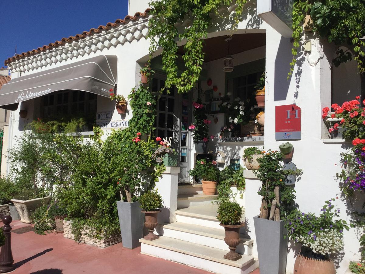 Hotel Le Mediterranee سانت ماري دو لا مير المظهر الخارجي الصورة